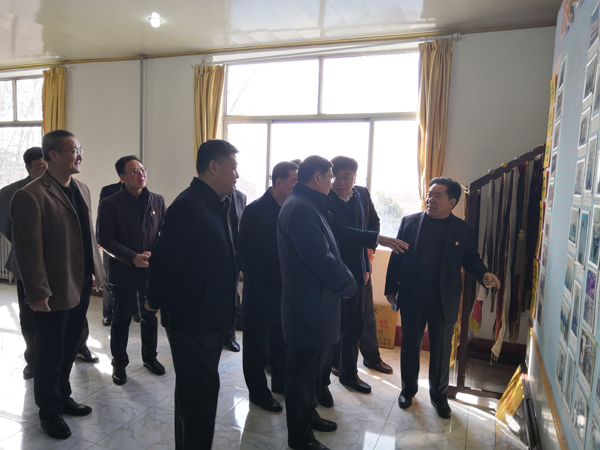 市人大常委會(huì)來公司視察指導(dǎo)工作