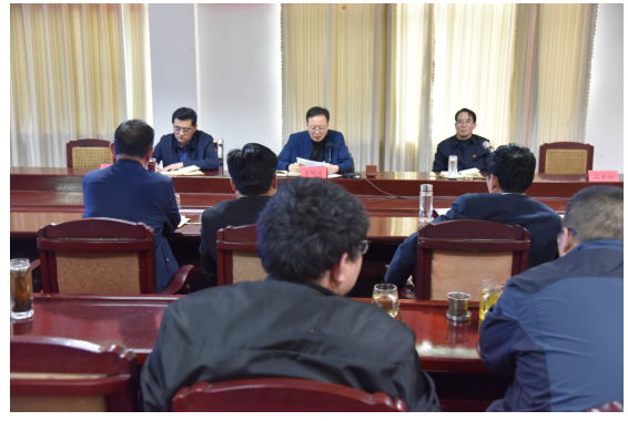 公司機關召開傳達學習肥城“兩會”精神專題會議