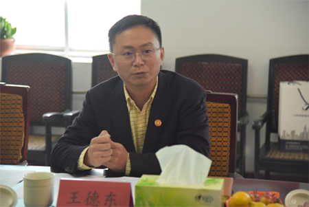 山東建筑大學管理工程學院領導  蒞臨公司交流指導工作