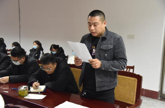 公司召開黨員發展對象、入黨積極分子 “雙推”會議