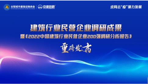 喜報連連：公司入選2022中國建筑行業民營企業200強!蟬聯泰安民營企業50強!