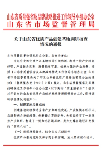 公司順利通過山東省優質建筑安裝服務基地的龍頭骨干企業調研核查